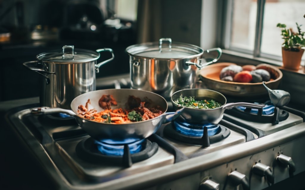 Essential Pots And Pans For Gas Stove Cooking